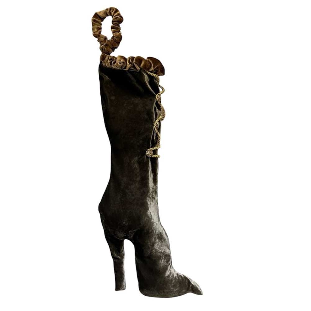 Christmas stocking beautiful high heel